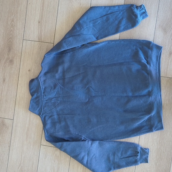 Coastal Culture Whistler 1/4 Zip Crew Sweatshirt, Medium, Blue - Picture 3 of 3